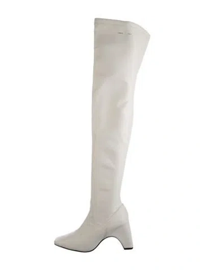 Pre-owned Coperni Leather Boots In White