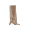 Coperni Beige Leather Bridge Boot
