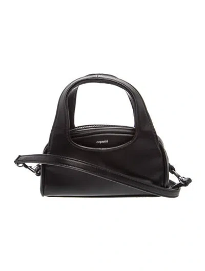 Pre-owned Coperni Leather Crossbody Bag In Black
