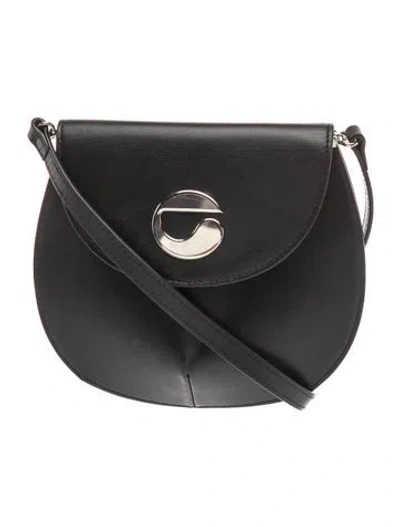 Pre-owned Coperni Leather Crossbody Bag In Black