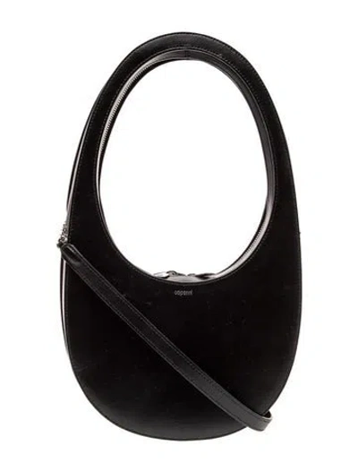 Pre-owned Coperni Leather Crossbody Bag In Black