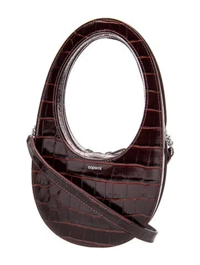 Pre-owned Coperni Leather Crossbody Bag In Brown