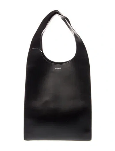Pre-owned Coperni Leather Hobo In Black