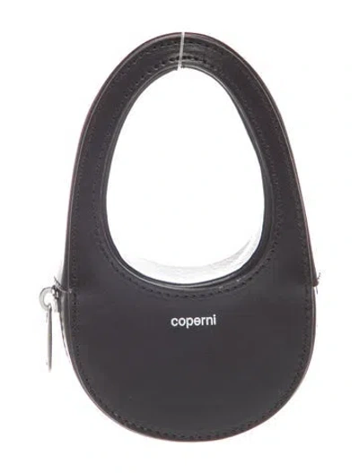 Pre-owned Coperni Leather Hobo In Black