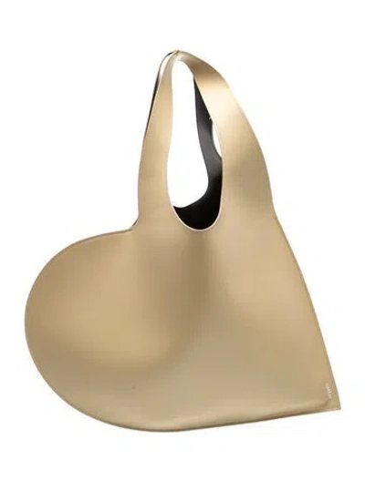 Pre-owned Coperni Leather Hobo In Neutral