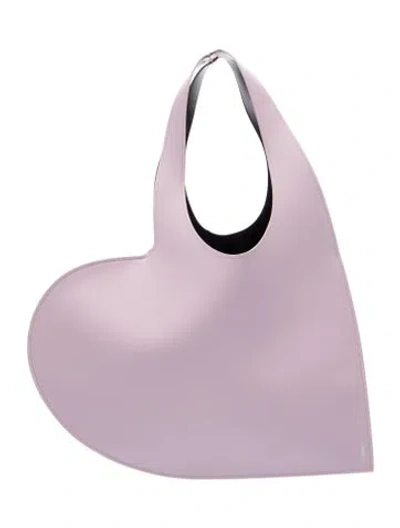 Pre-owned Coperni Leather Hobo In Purple