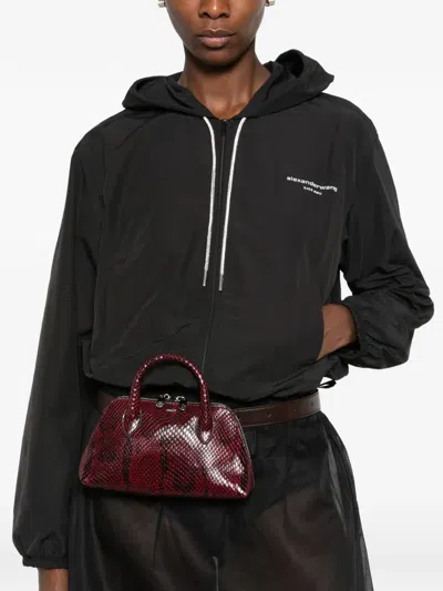 Coperni Leather Mini Bag In Red