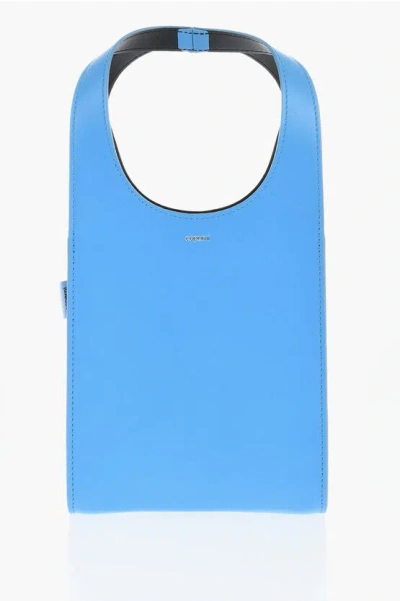 Coperni "micro Swipe" Bag In Blue