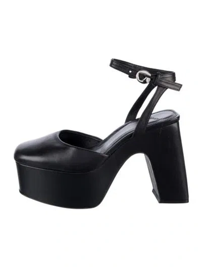 Pre-owned Coperni Leather Pumps In Black