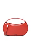 Coperni Sound Swipe Small Red Handbag With Logo Detail In Leather Woman In 红色