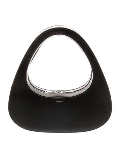 Pre-owned Coperni Leather Shoulder Bag In Black