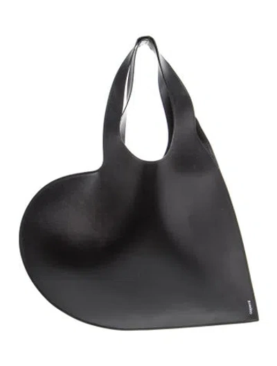 Pre-owned Coperni Leather Shoulder Bag In Black