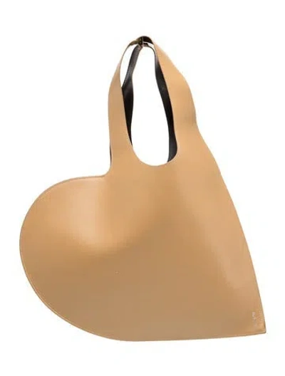 Pre-owned Coperni Leather Shoulder Bag In Brown