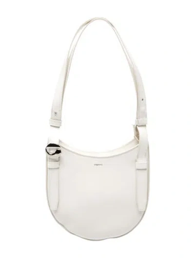 Pre-owned Coperni Leather Shoulder Bag In Neutral