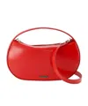 Coperni Sound Swipe Small Red Handbag With Logo Detail In Leather Woman In Red