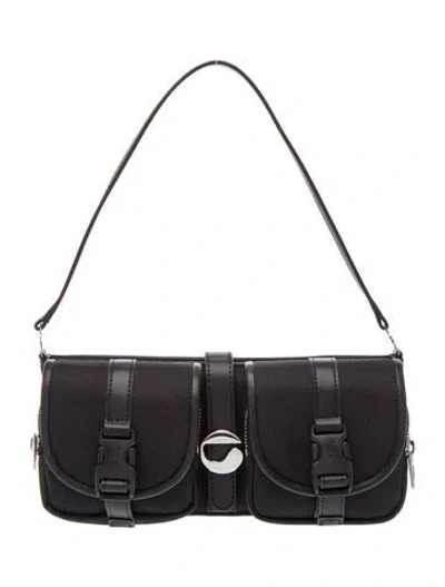 Pre-owned Coperni Leather Shoulder Bag W/ Tags In Black