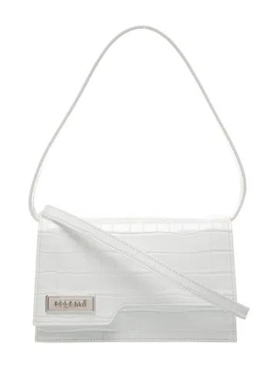 Pre-owned Coperni Leather Shoulder Bag In White