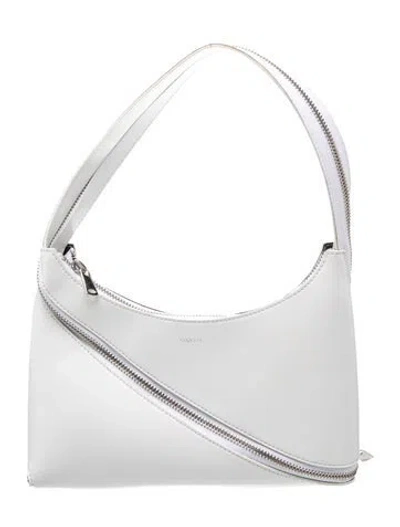 Pre-owned Coperni Leather Shoulder Bag In White