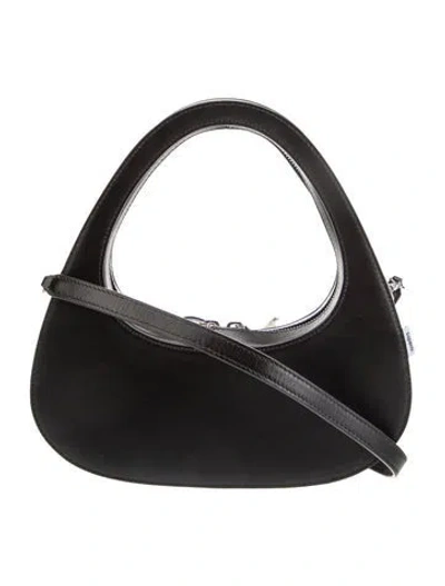 Pre-owned Coperni Leather Top Handle Bag In Black