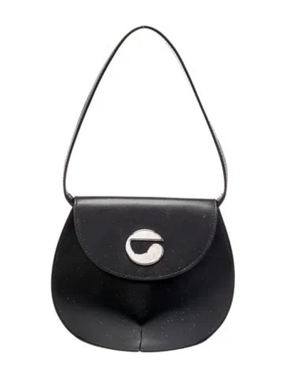 Pre-owned Coperni Leather Top Handle Bag In Black