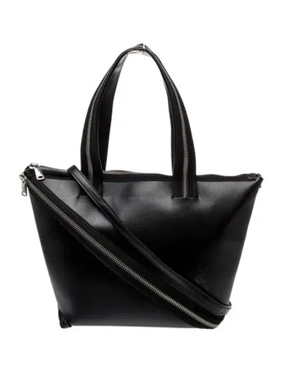 Pre-owned Coperni Leather Top Handle Bag In Black