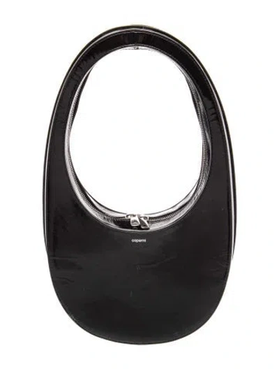 Pre-owned Coperni Leather Top Handle Bag In Black