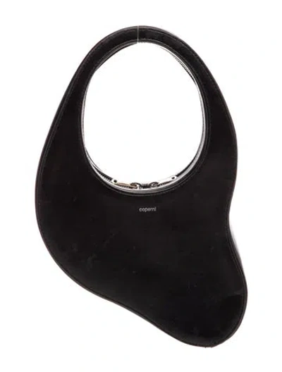 Pre-owned Coperni Leather Top Handle Bag In Black
