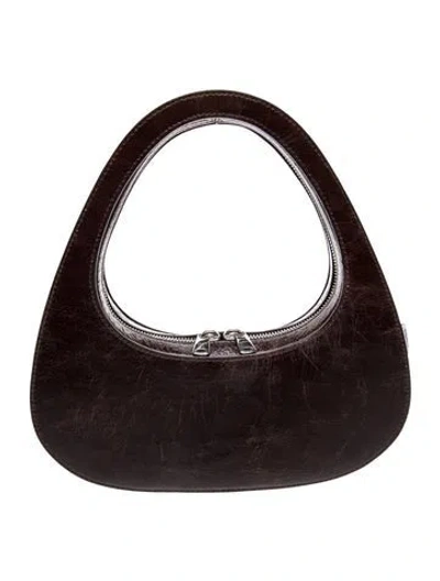 Pre-owned Coperni Leather Top Handle Bag In Brown