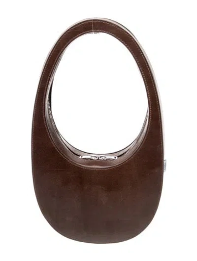 Pre-owned Coperni Leather Top Handle Bag W/ Tags In Brown
