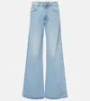 Coperni Rigid Mid-rise Straight-leg Jeans In Blue