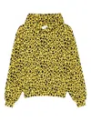 Coperni Leopard-print Hoodie In Multi