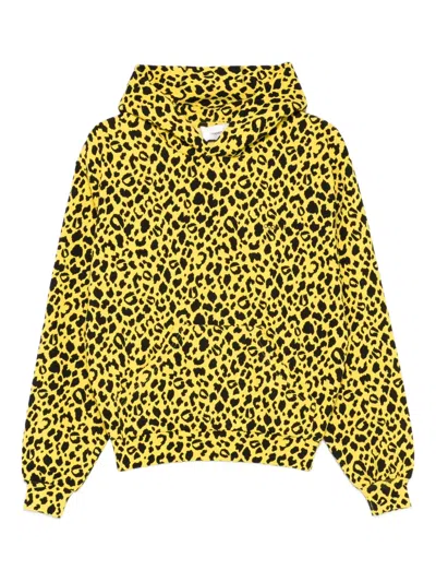 Coperni Leopard-print Hoodie In Multi