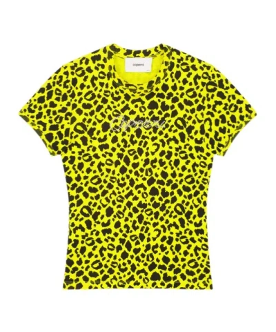 COPERNI LEOPARD PRINT T-SHIRT