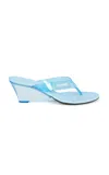 Coperni Lift Flip Flops In Blue