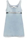 Coperni Light Blue Dress With Detachable Belt