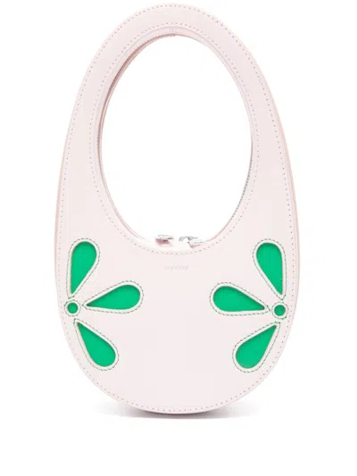 Coperni Light Pink Petal Swipe Mini Bag