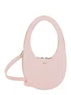 Coperni Light Pink Swipe Crossbody Bag In Pink