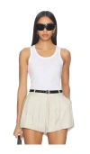 Coperni White Embroidered Tank Top In White