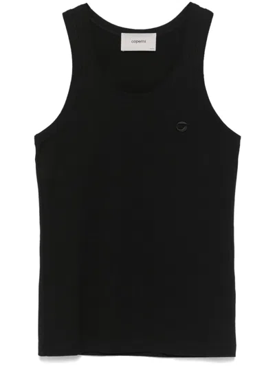 Coperni Lightweight Logo Tank Top Woman Black