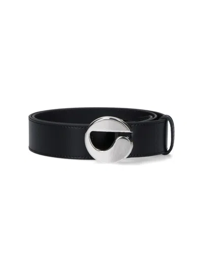 Coperni Logo Belt In Black