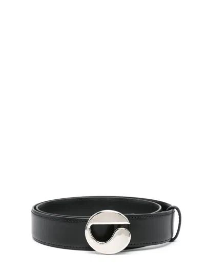 Coperni Logo Belt Woman Black In Pattern