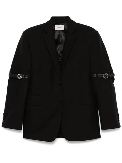 COPERNI COPERNI LOGO BELTED BLAZER