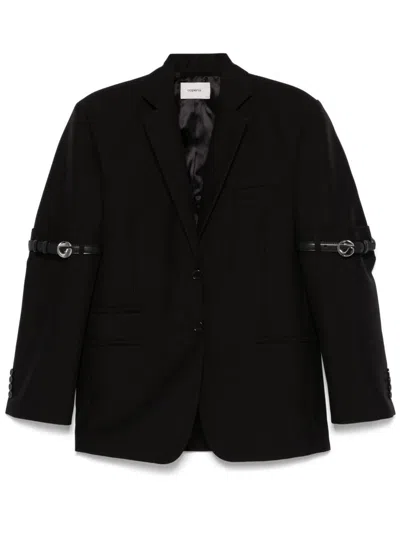 COPERNI COPERNI LOGO BELTED BLAZER