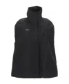 Coperni Logo-patch Bomber Cape In Black