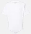 Coperni Logo-print Bodysuit In White