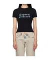 Coperni Disney Collaboration Princess Boxy T-shirt In Brown