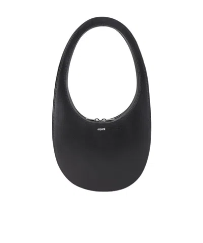 COPERNI COPERNI SWIPE LOGO DETAILED CROSSBODY BAG