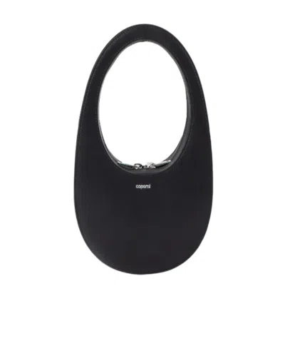Coperni Logo Cross-body Bag In Black