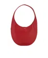 Coperni Logo Detailed Medium Soft Tote Bag In Red