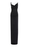 Coperni Logo Dress In Brown